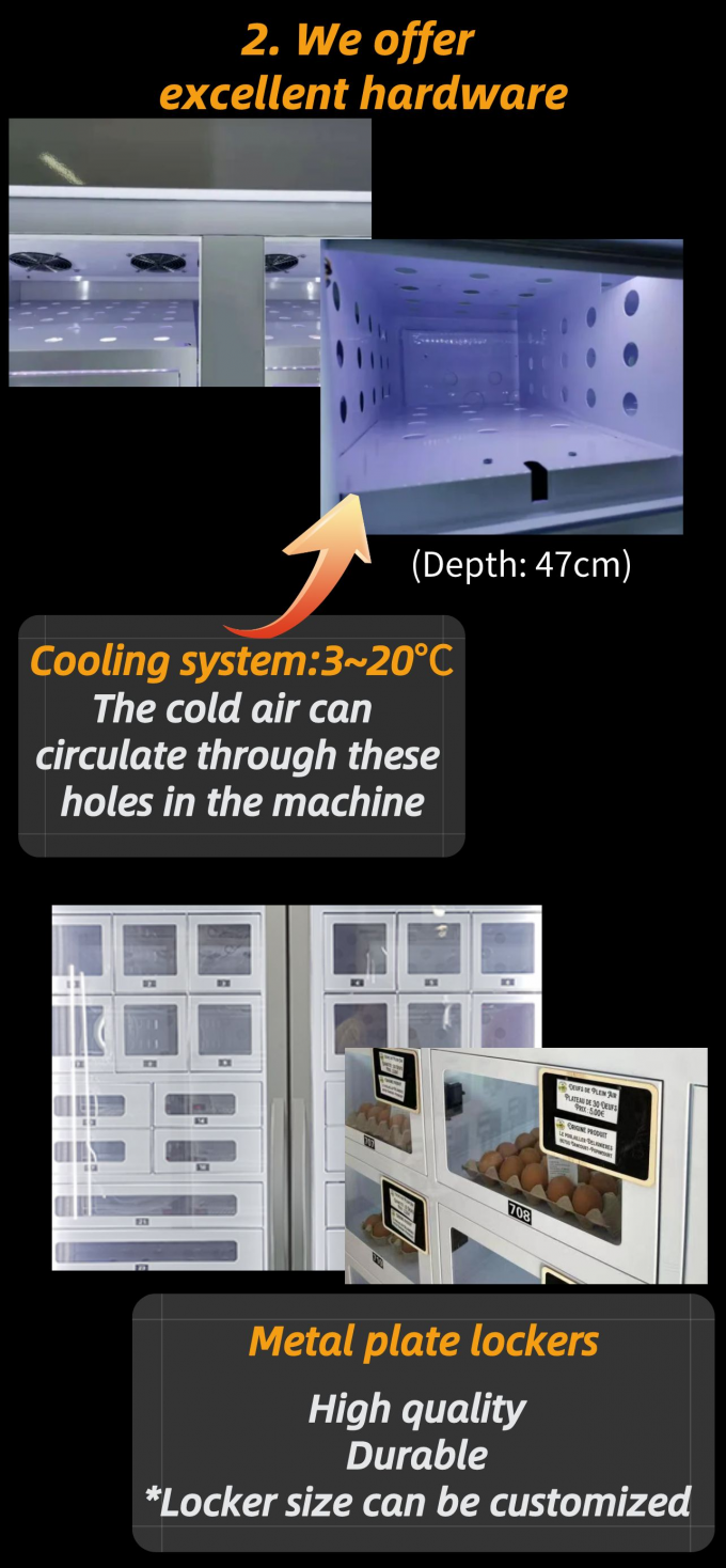 Egg Vending Machine Smart Cooling System – Keep Every Egg at Peak Quality