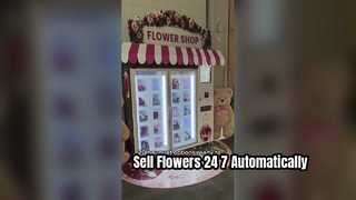 flower locker vending machine 